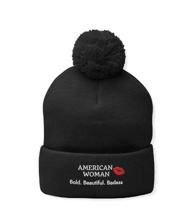 AMERICAN WOMAN BEANIE