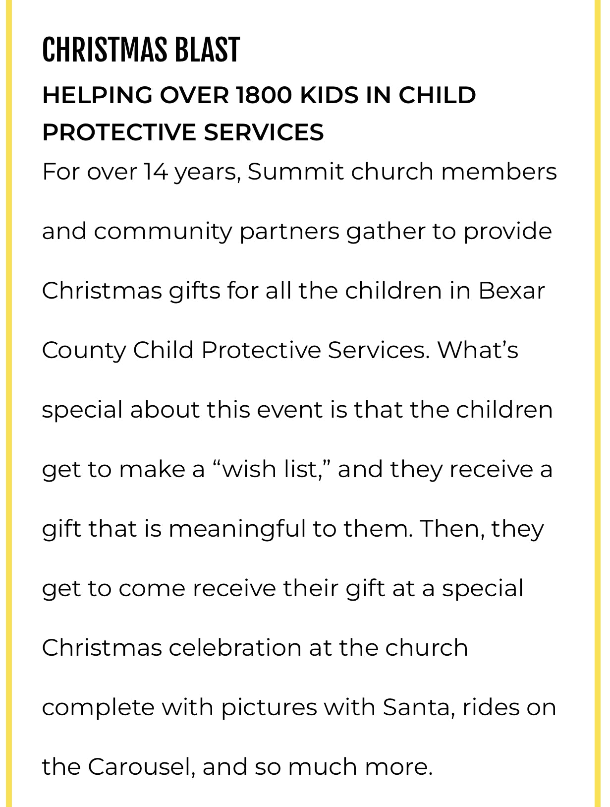 Christmas Blast 2025